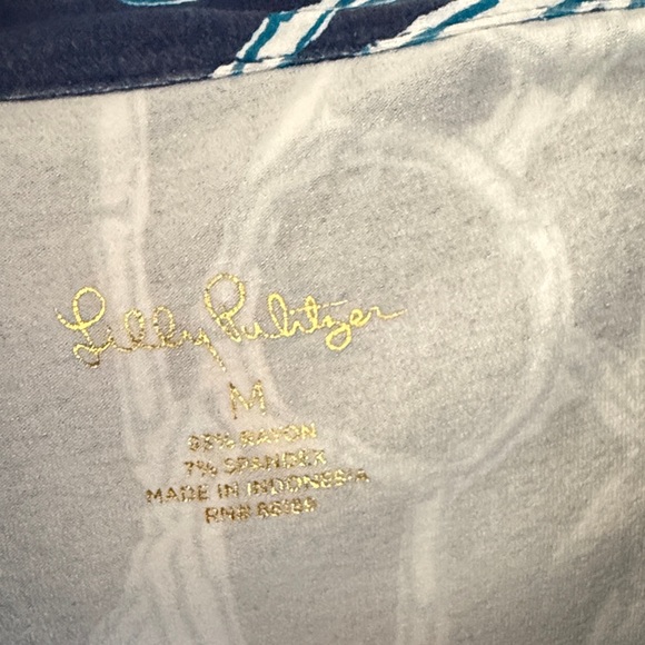 Lilly Pulitzer Blue and White Dress - Picture 2 of 7